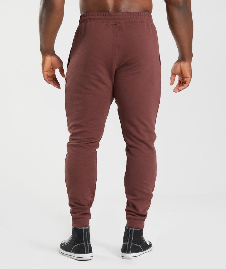 Pantalones Jogger Gymshark React Hombre Rosas Marrones | CO 3749LIS